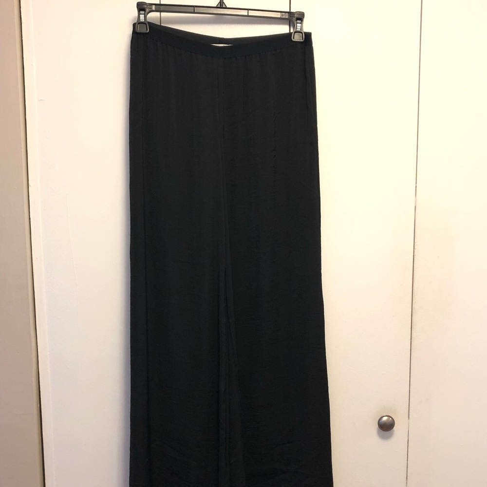 Moon and Meadow wide leg pants stretchy waist